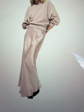Nation LTD Pale Blush Pullover Sweatshirt